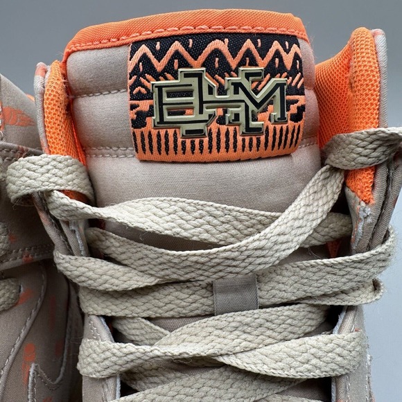 Nike Dunk Sky Hi Hidden Wedge Sneaker Black History Month 586581-200 Women’s 7.5 - Picture 6 of 10